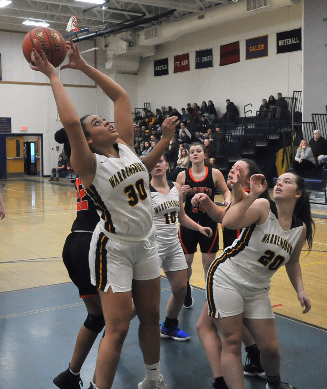 Girls basketball: Corinth at Warrensburg